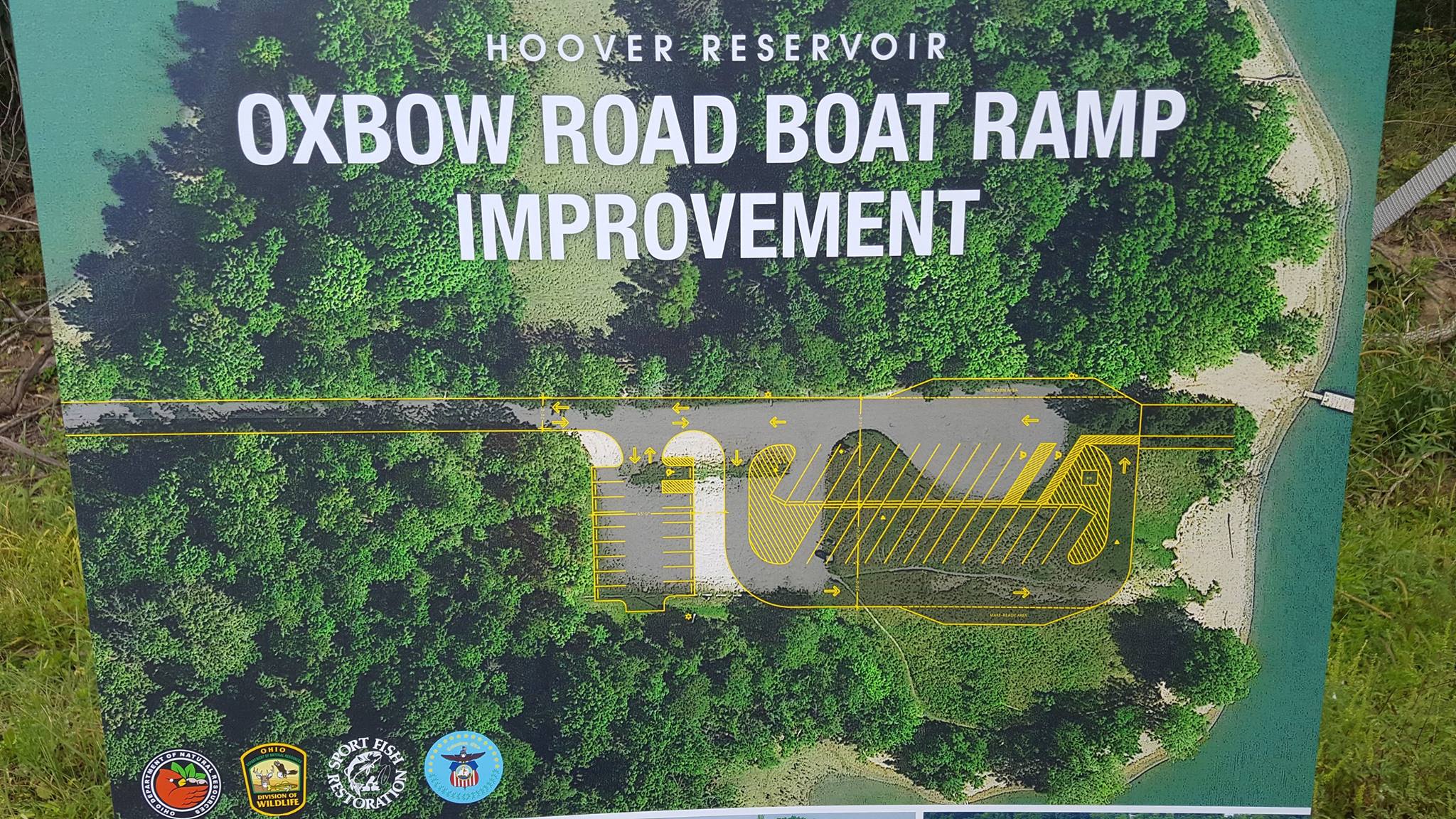 Oxbow boat ramp opening Ohio Game Fishing